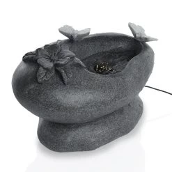 Butterfly Fountain With Light - 24 Cms -decoration 5110901000155 4