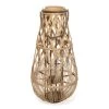 Tall Bamboo Lantern, Natural - 75 Cm