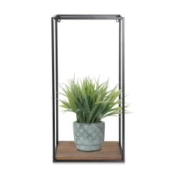 Wall Planter Stand, Brown & Black – 33x66.5 Cms 7 Wall Planter Stand, Brown & Black – 33x66.5 Cms -decoration 5110901600126 4