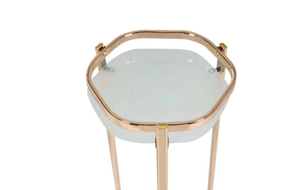 Lotus Metal Plant Stand, Gold - Large 2 Lotus Metal Plant Stand, Gold - Large - Image 2